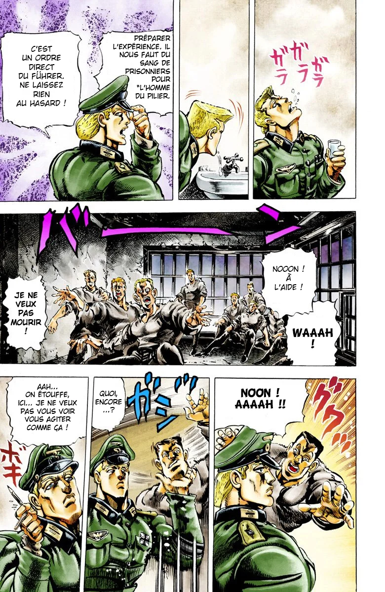 Read JoJo's Bizarre Adventure Part 2 Battle Tendency Official Colored FR Manga Online