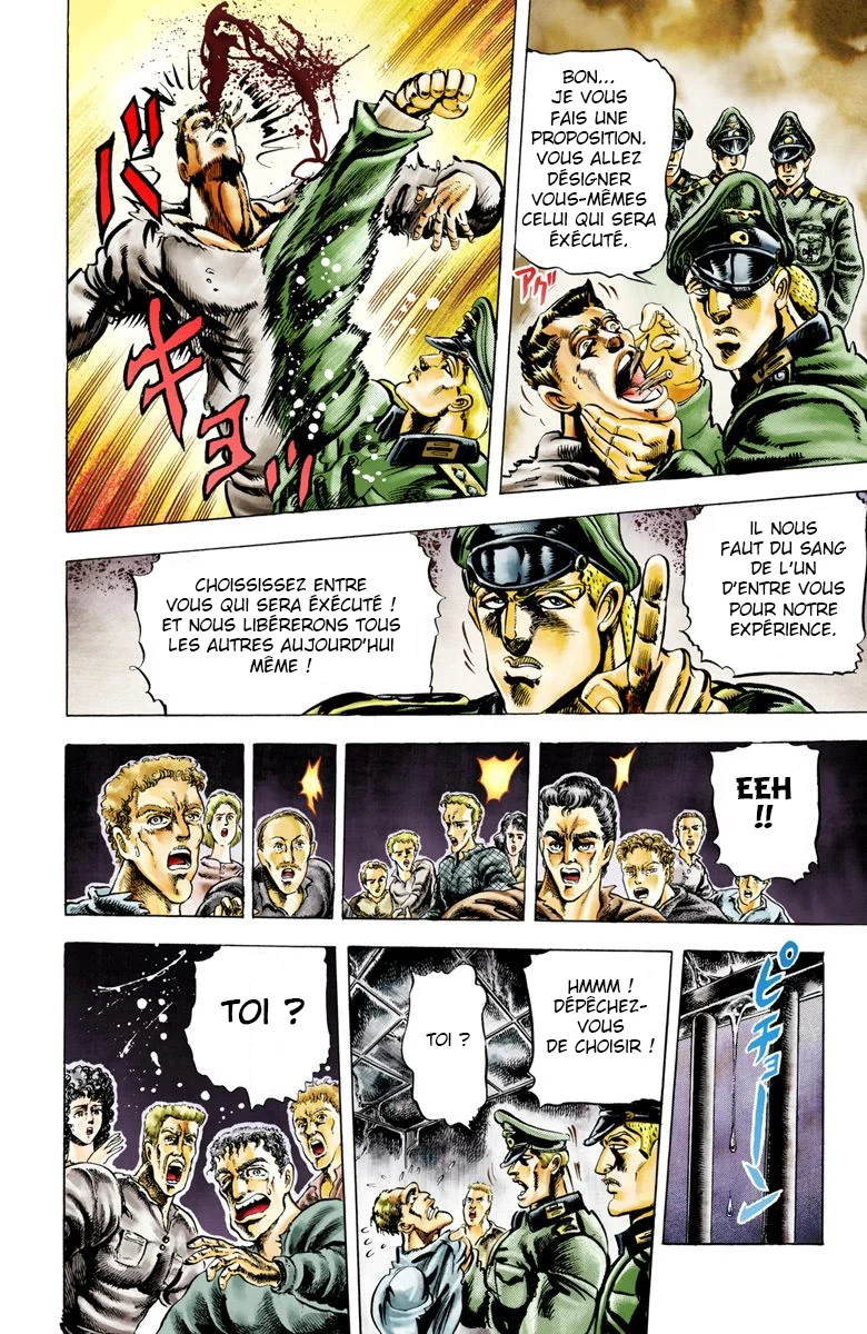 Read JoJo's Bizarre Adventure Part 2 Battle Tendency Official Colored FR Manga Online