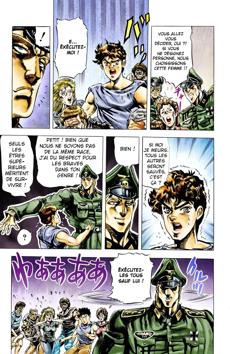 Read JoJo's Bizarre Adventure Part 2 Battle Tendency Official Colored FR Manga Online