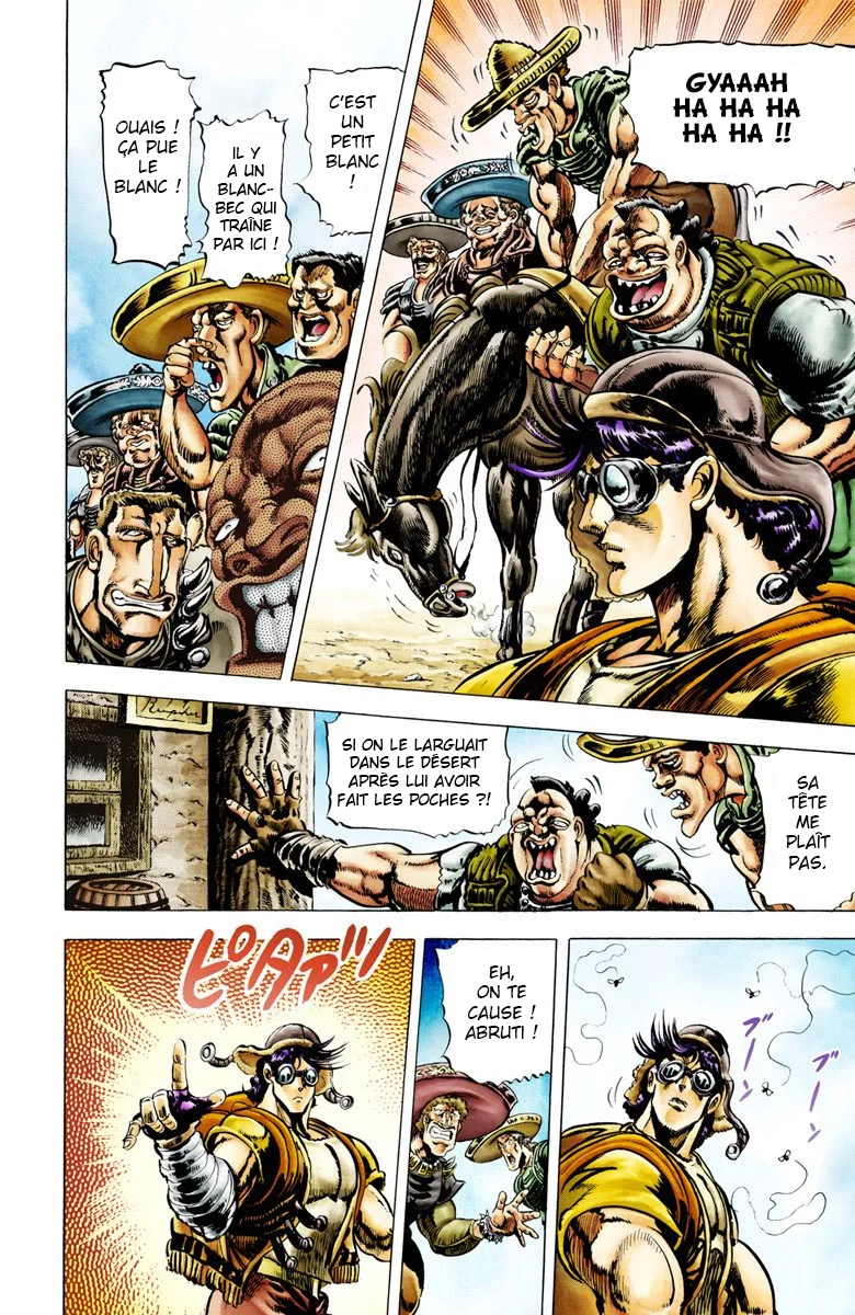 Read JoJo's Bizarre Adventure Part 2 Battle Tendency Official Colored FR Manga Online
