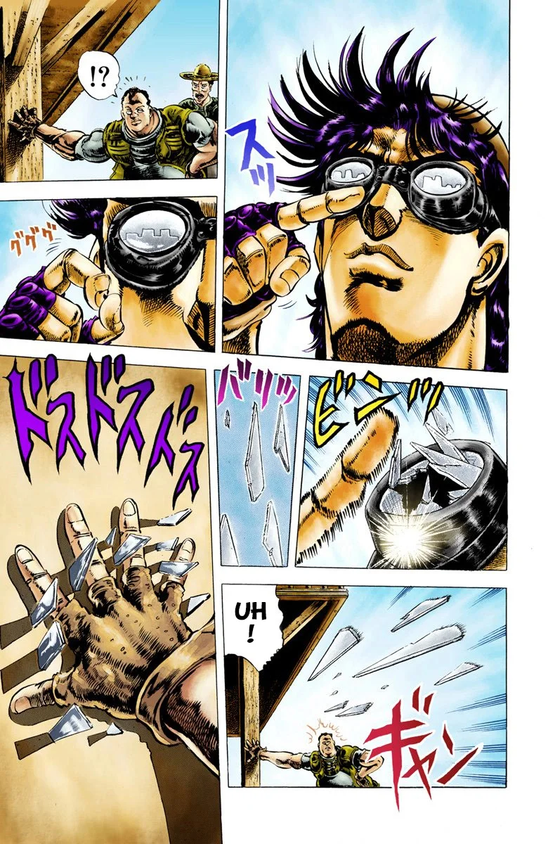 Read JoJo's Bizarre Adventure Part 2 Battle Tendency Official Colored FR Manga Online