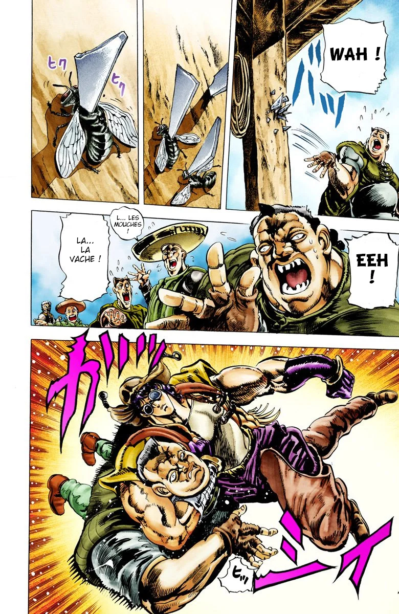 Read JoJo's Bizarre Adventure Part 2 Battle Tendency Official Colored FR Manga Online