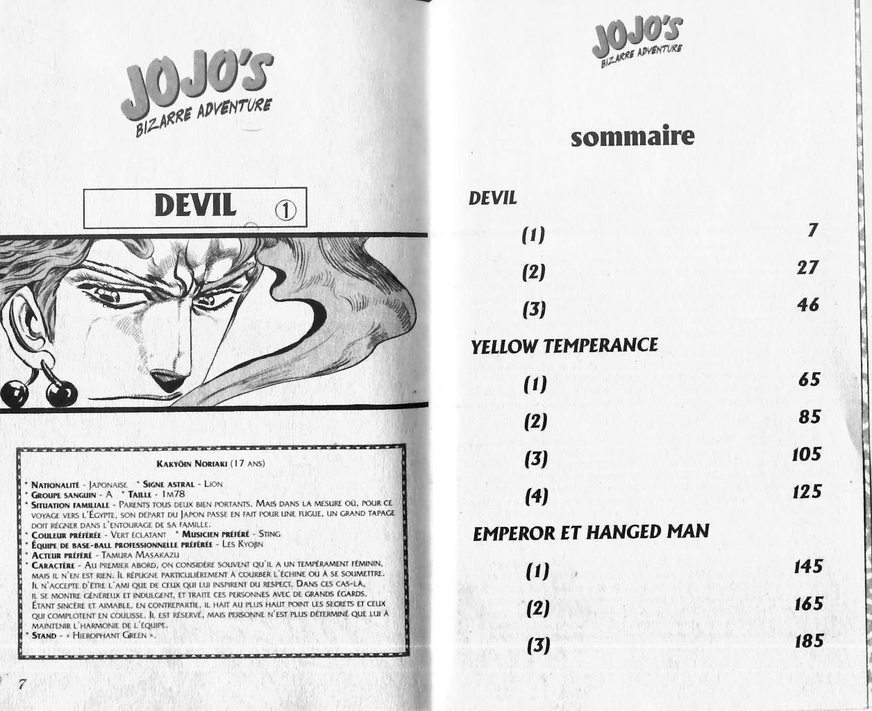 Read JoJo's Bizarre Adventure Part 3  Stardust Crusaders FR Manga Online