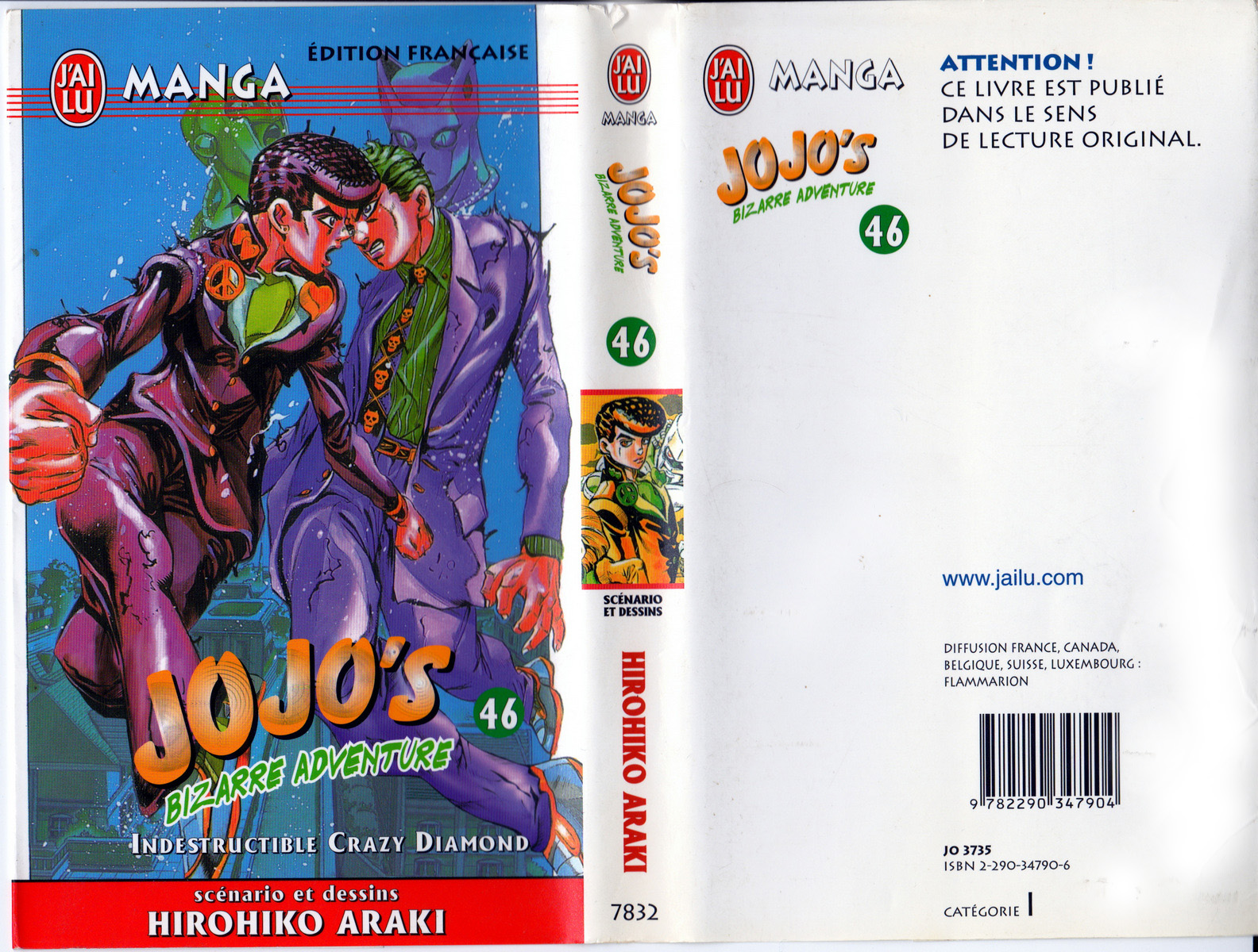 Read JoJo's Bizarre Adventure Part 4  Diamond is Unbreakable FR Manga Online