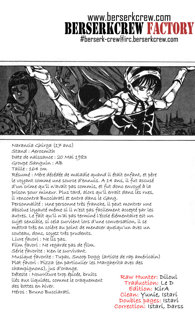 Read JoJo's Bizarre Adventure Part 5  Golden Wind FR Manga Online