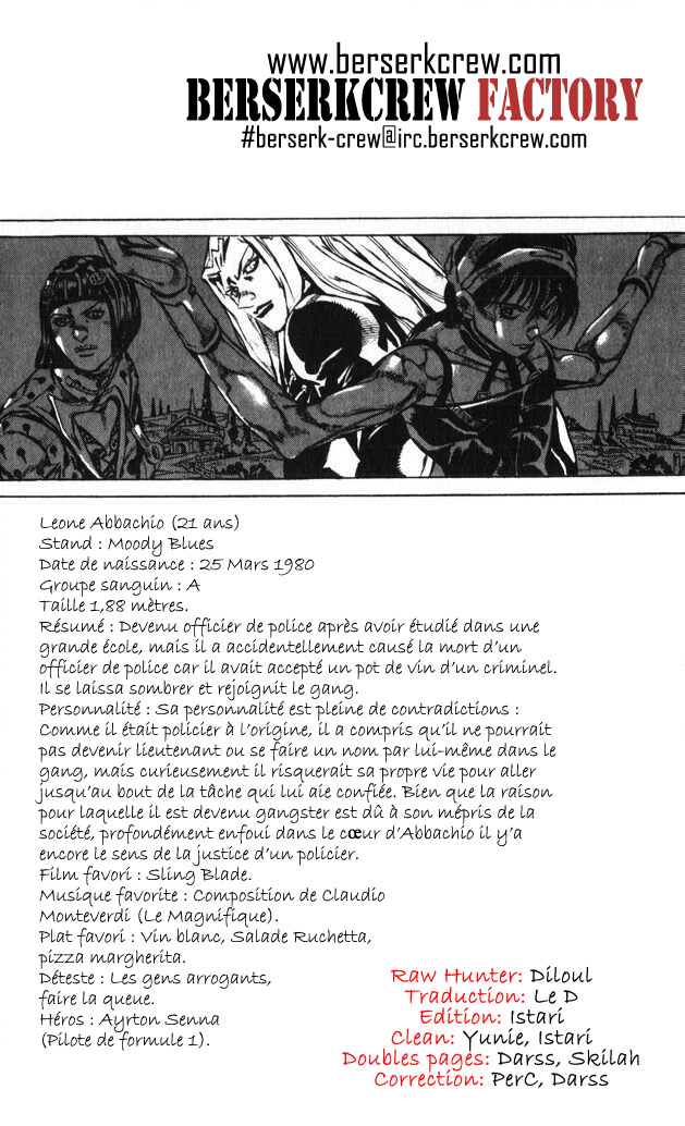 Read JoJo's Bizarre Adventure Part 5  Golden Wind FR Manga Online