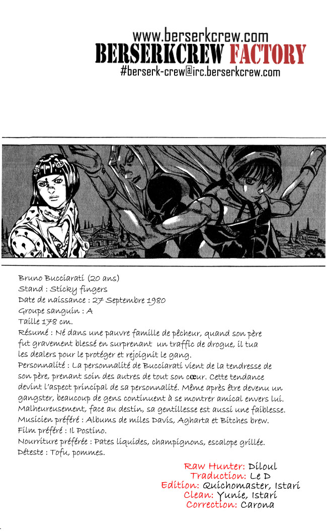 Read JoJo's Bizarre Adventure Part 5  Golden Wind FR Manga Online