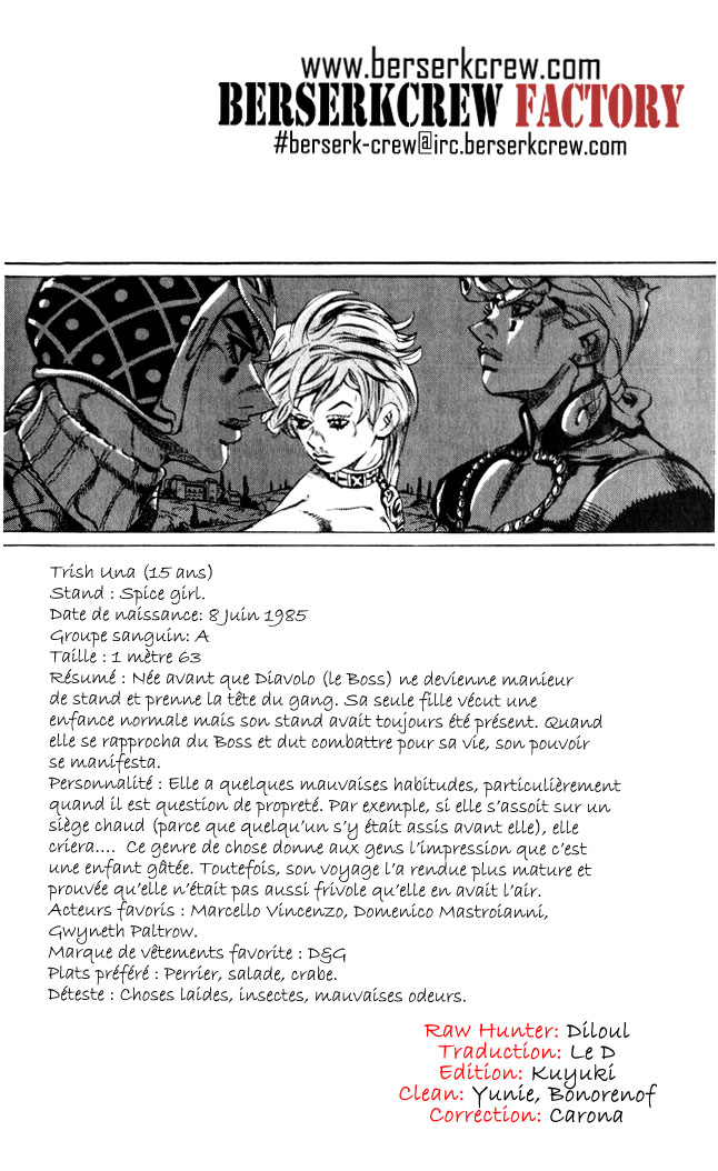 Read JoJo's Bizarre Adventure Part 5  Golden Wind FR Manga Online