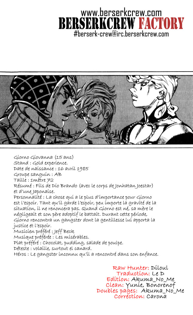 Read JoJo's Bizarre Adventure Part 5  Golden Wind FR Manga Online
