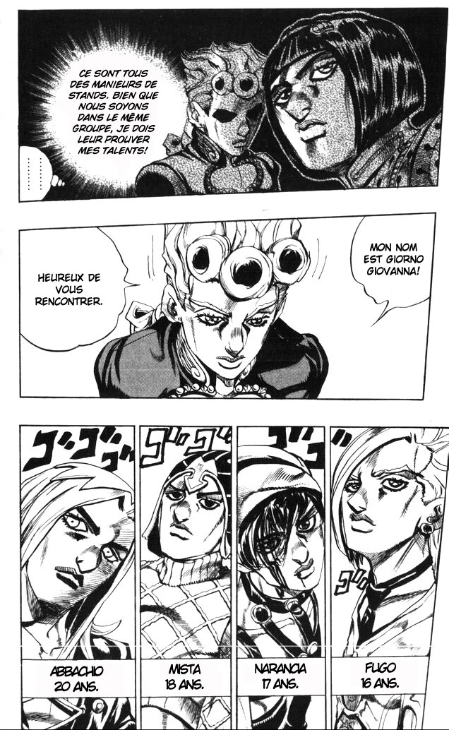 Read JoJo's Bizarre Adventure Part 5  Golden Wind FR Manga Online