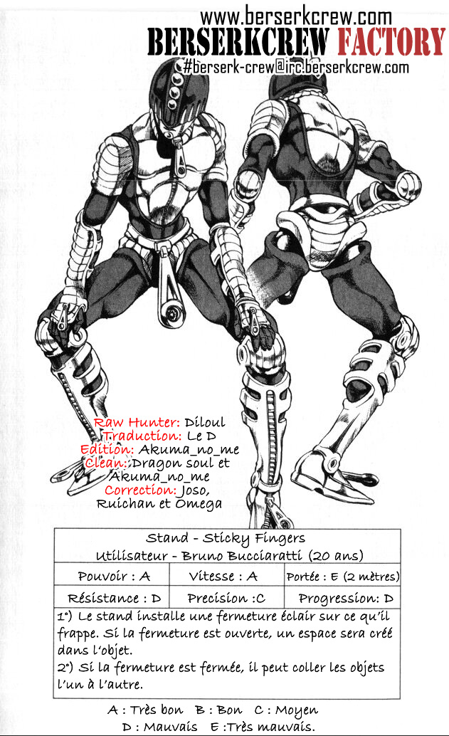 Read JoJo's Bizarre Adventure Part 5  Golden Wind FR Manga Online
