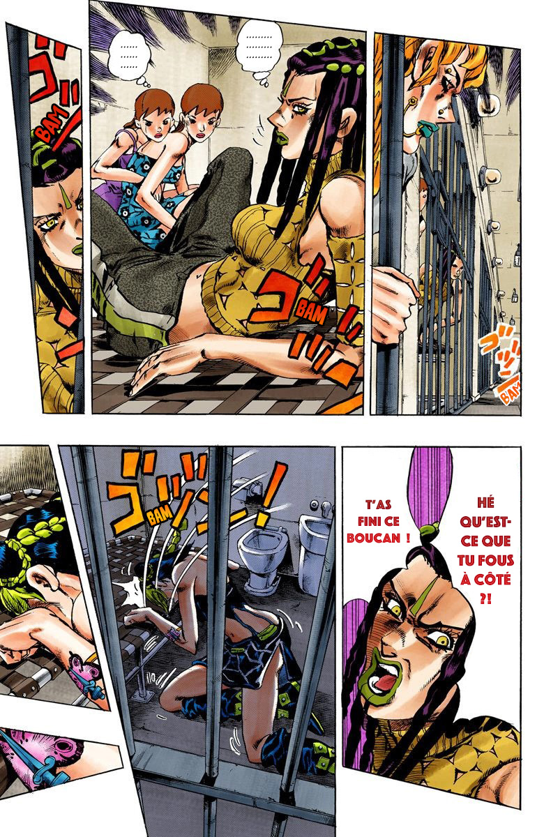 Read JoJo's Bizarre Adventure Part 6 Stone Ocean Official Colored FR Manga Online