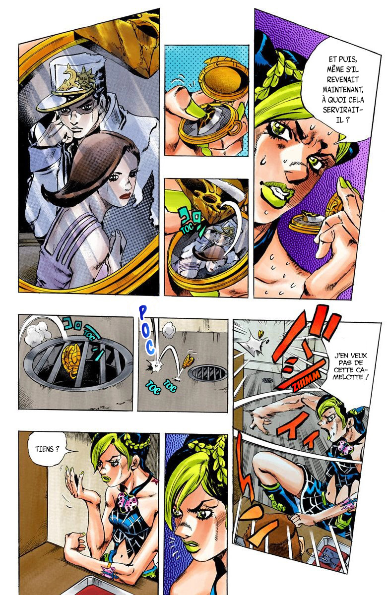 Read JoJo's Bizarre Adventure Part 6 Stone Ocean Official Colored FR Manga Online
