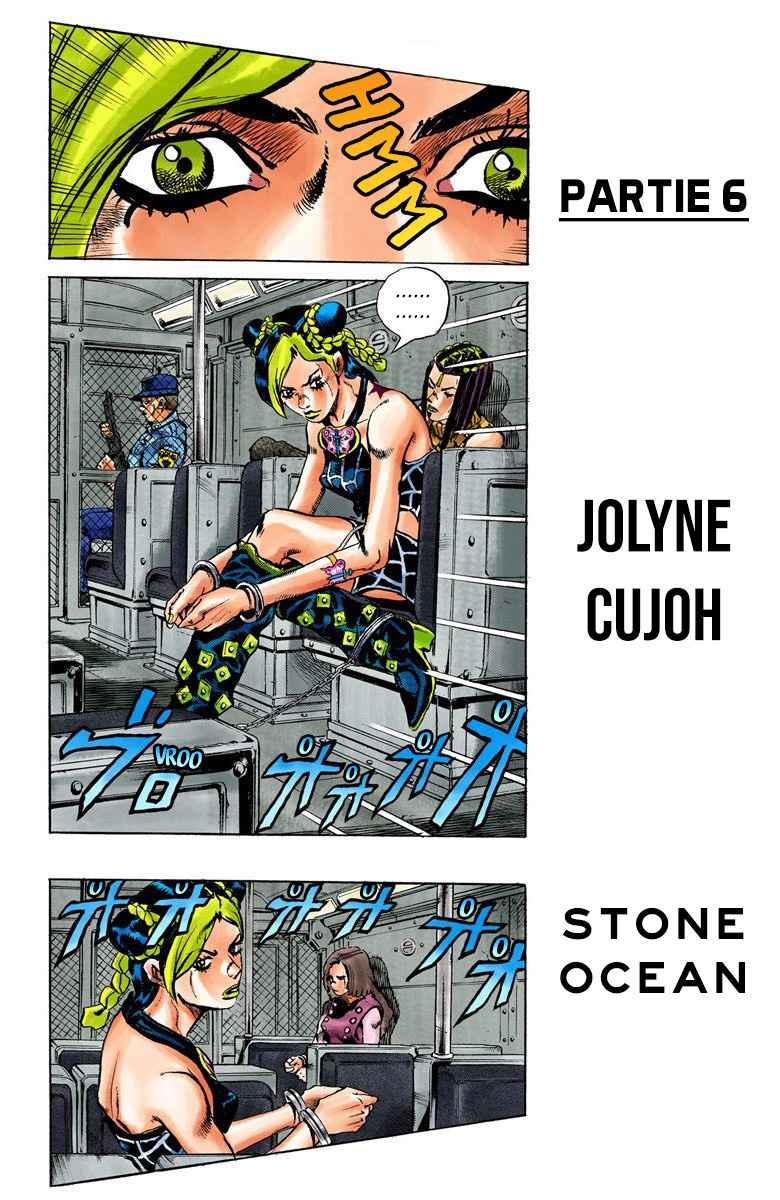 Read JoJo's Bizarre Adventure Part 6 Stone Ocean Official Colored FR Manga Online