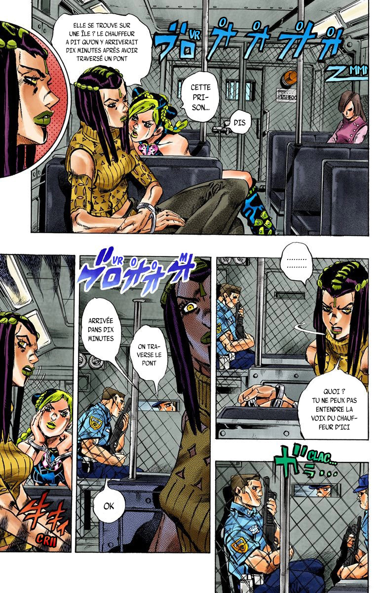 Read JoJo's Bizarre Adventure Part 6 Stone Ocean Official Colored FR Manga Online
