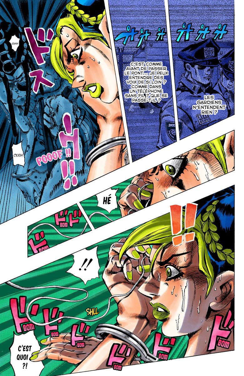 Read JoJo's Bizarre Adventure Part 6 Stone Ocean Official Colored FR Manga Online