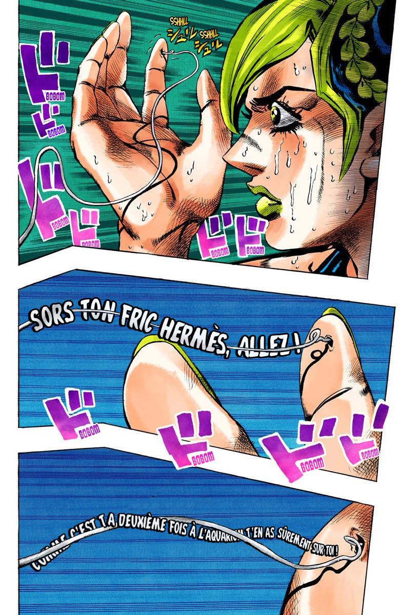 Read JoJo's Bizarre Adventure Part 6 Stone Ocean Official Colored FR Manga Online