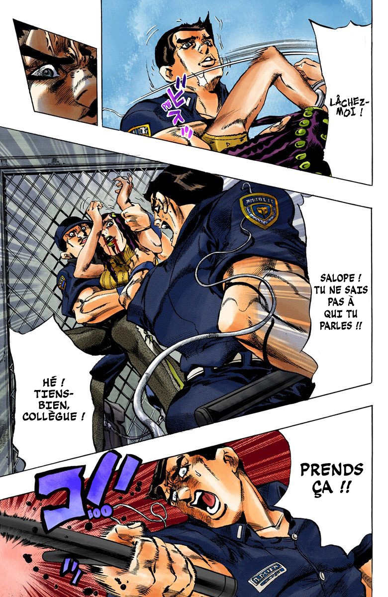 Read JoJo's Bizarre Adventure Part 6 Stone Ocean Official Colored FR Manga Online