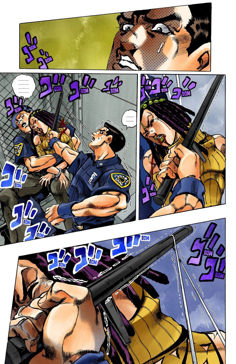 Read JoJo's Bizarre Adventure Part 6 Stone Ocean Official Colored FR Manga Online