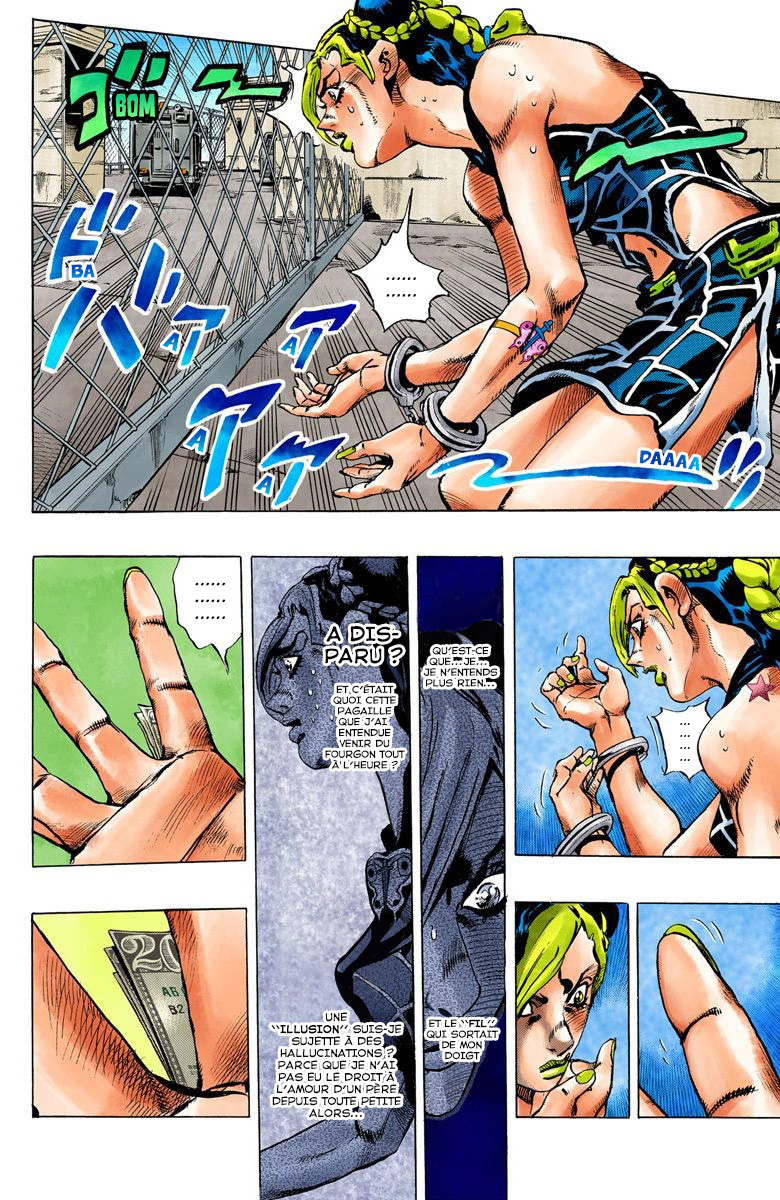 Read JoJo's Bizarre Adventure Part 6 Stone Ocean Official Colored FR Manga Online