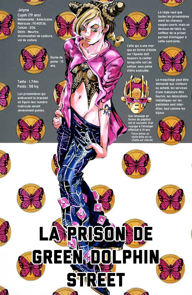 Read JoJo's Bizarre Adventure Part 6 Stone Ocean Official Colored FR Manga Online