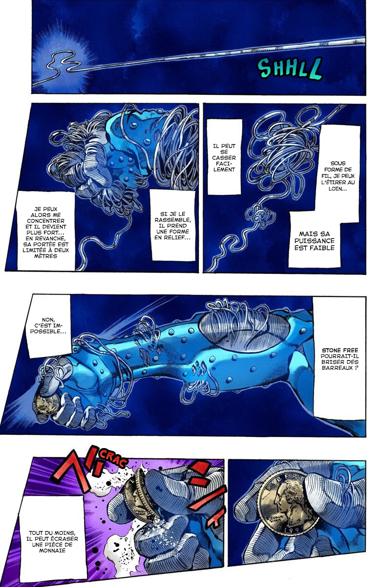 Read JoJo's Bizarre Adventure Part 6 Stone Ocean Official Colored FR Manga Online