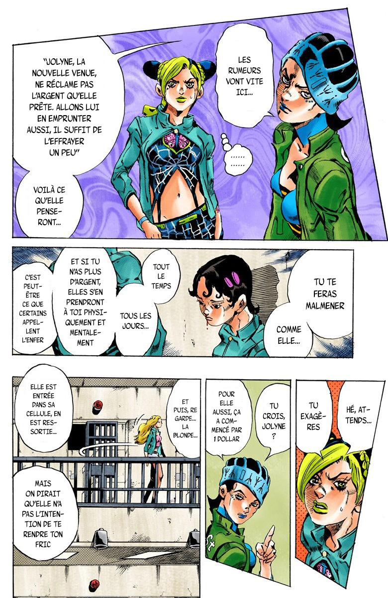 Read JoJo's Bizarre Adventure Part 6 Stone Ocean Official Colored FR Manga Online