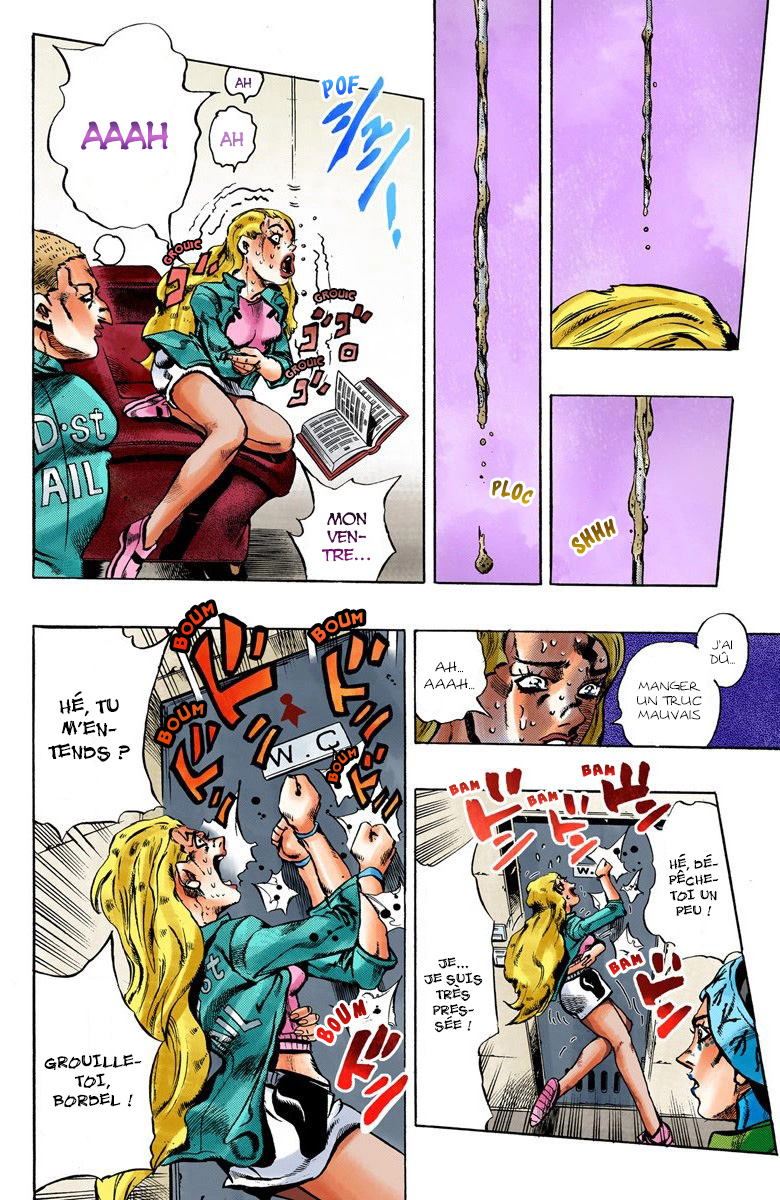 Read JoJo's Bizarre Adventure Part 6 Stone Ocean Official Colored FR Manga Online