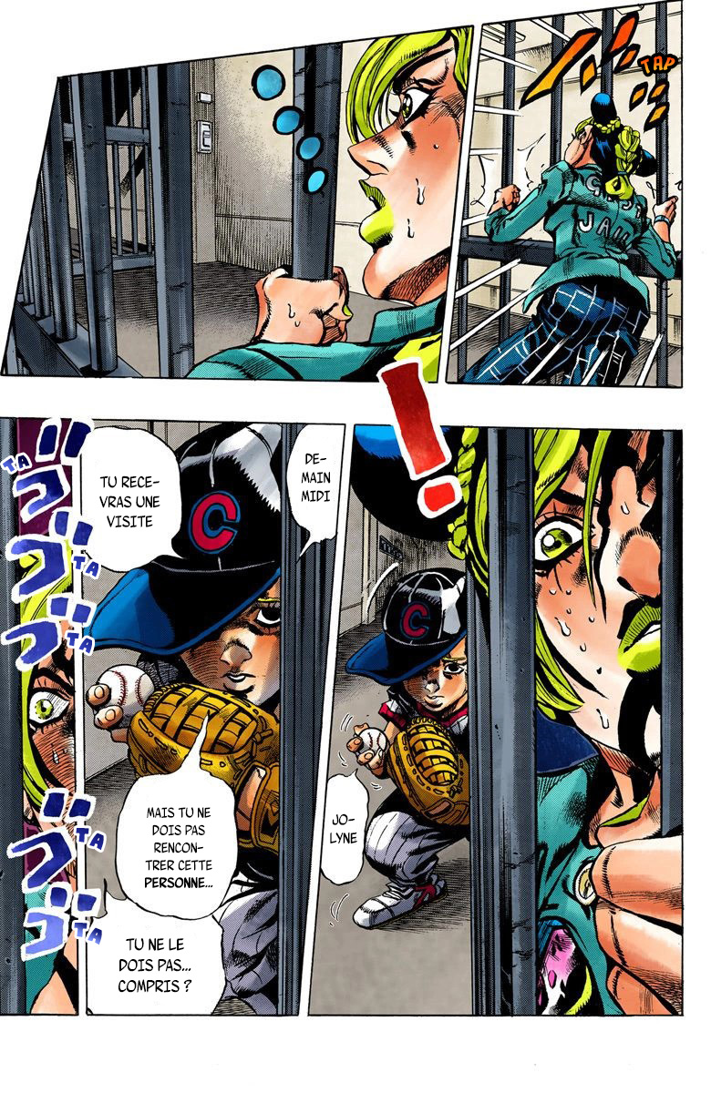 Read JoJo's Bizarre Adventure Part 6 Stone Ocean Official Colored FR Manga Online