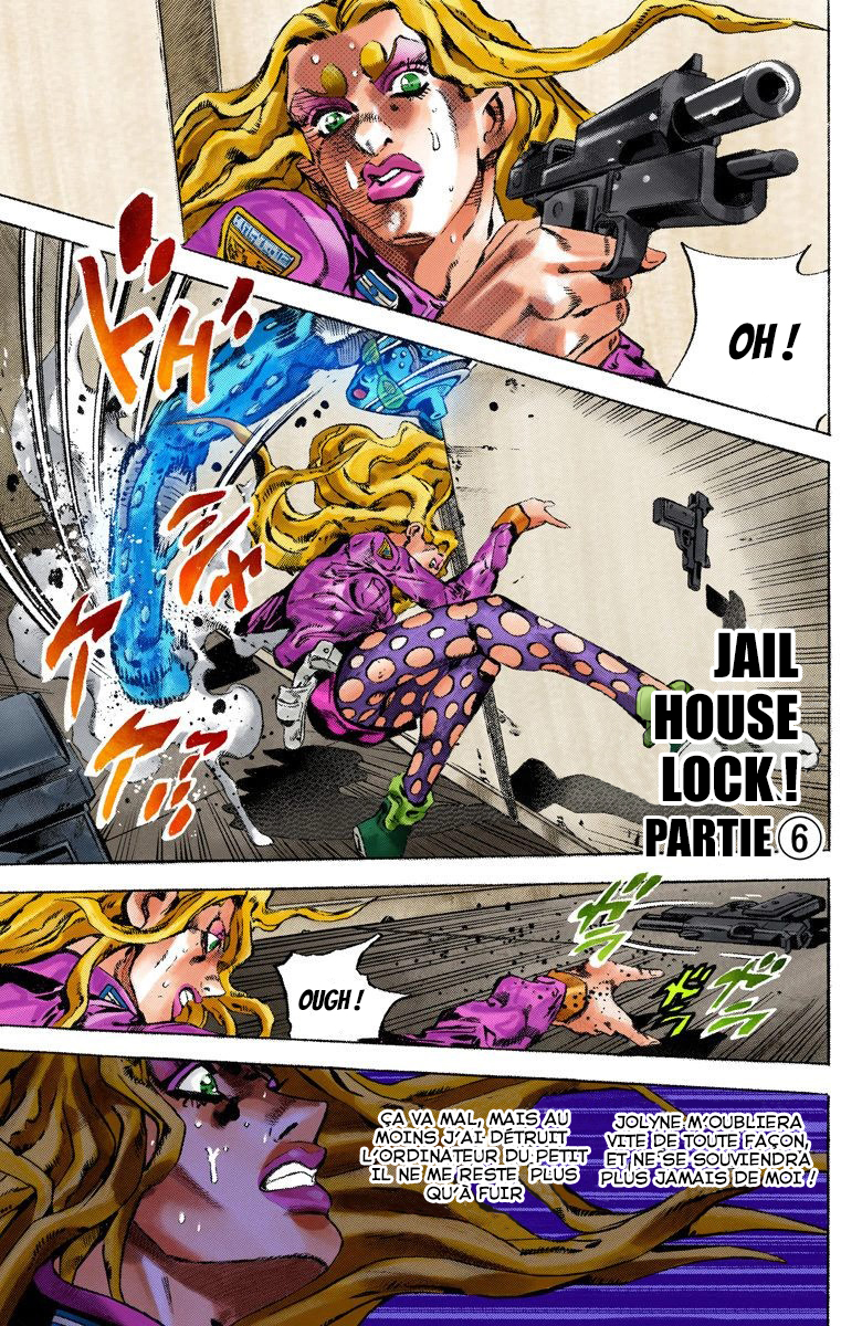 Read JoJo's Bizarre Adventure Part 6 Stone Ocean Official Colored FR Manga Online