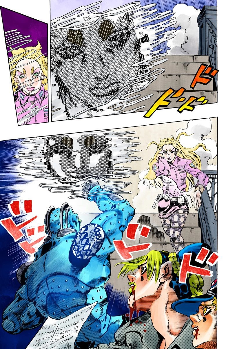 Read JoJo's Bizarre Adventure Part 6 Stone Ocean Official Colored FR Manga Online