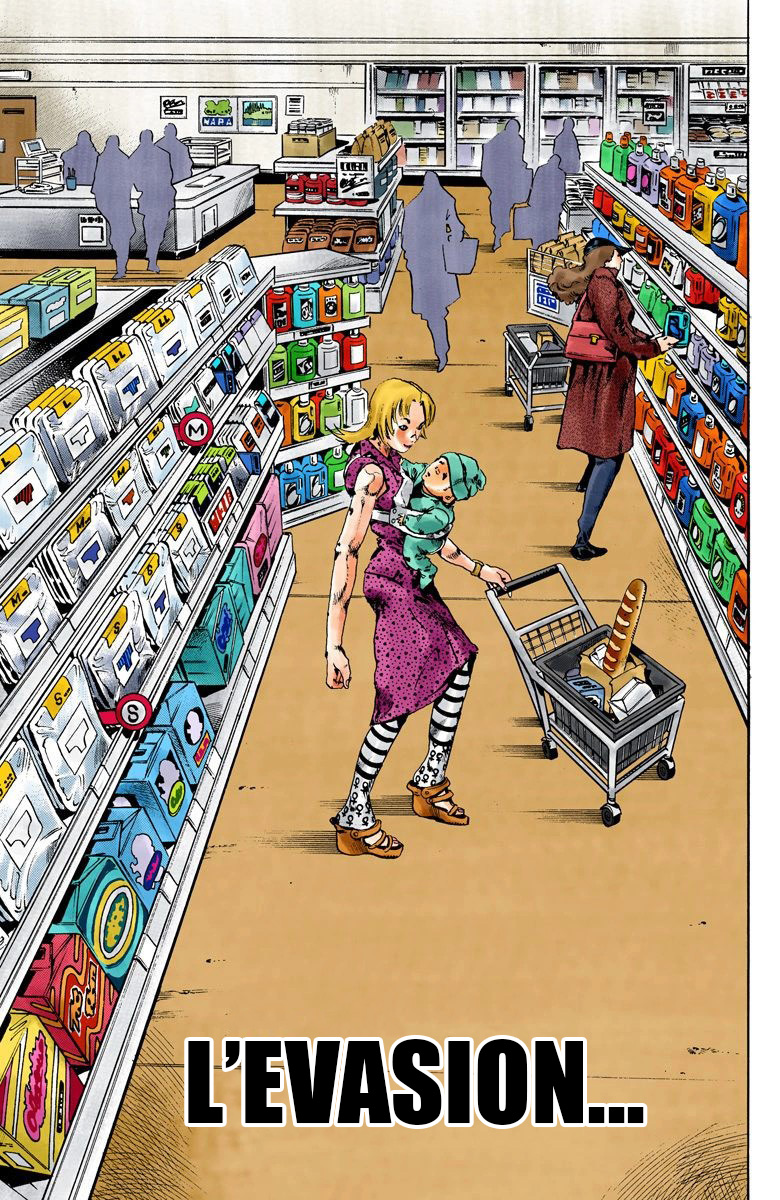 Read JoJo's Bizarre Adventure Part 6 Stone Ocean Official Colored FR Manga Online