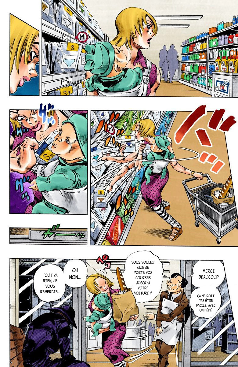 Read JoJo's Bizarre Adventure Part 6 Stone Ocean Official Colored FR Manga Online