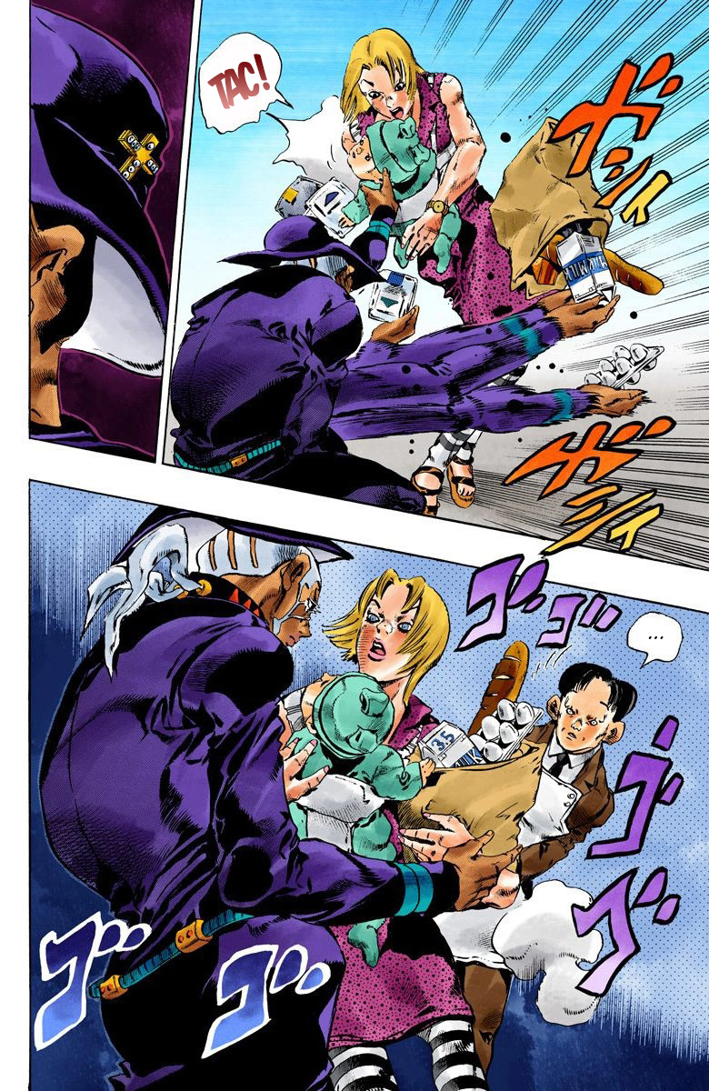Read JoJo's Bizarre Adventure Part 6 Stone Ocean Official Colored FR Manga Online