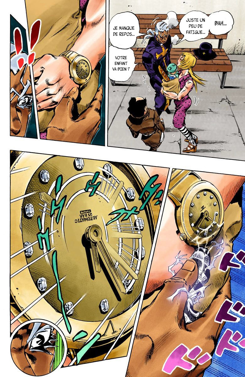 Read JoJo's Bizarre Adventure Part 6 Stone Ocean Official Colored FR Manga Online