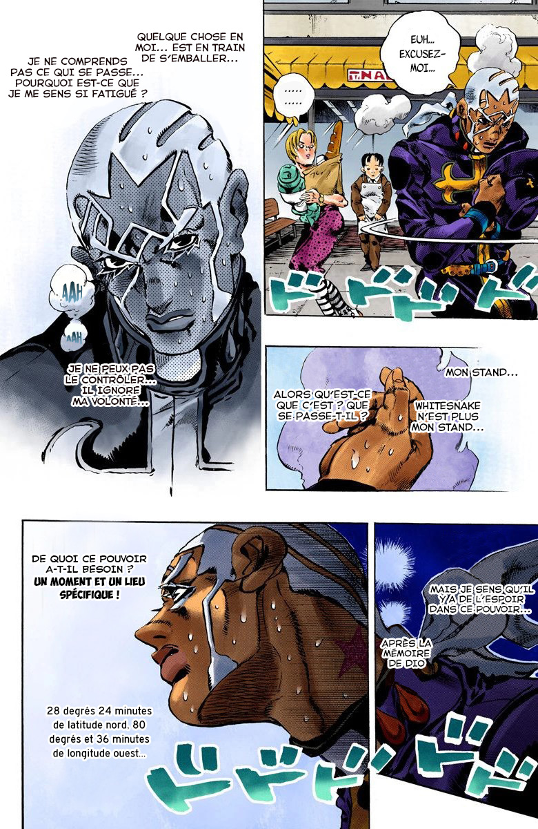 Read JoJo's Bizarre Adventure Part 6 Stone Ocean Official Colored FR Manga Online