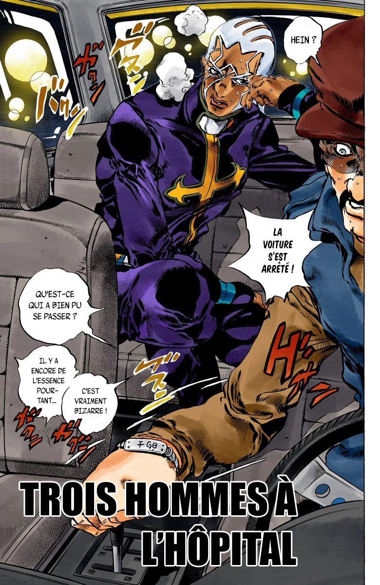 Read JoJo's Bizarre Adventure Part 6 Stone Ocean Official Colored FR Manga Online