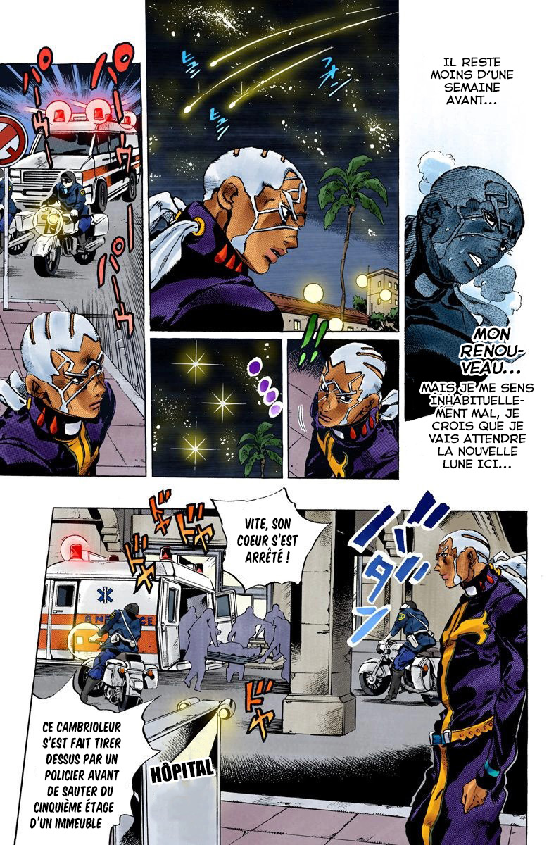 Read JoJo's Bizarre Adventure Part 6 Stone Ocean Official Colored FR Manga Online