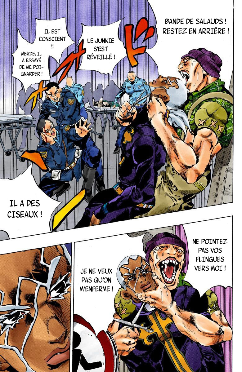 Read JoJo's Bizarre Adventure Part 6 Stone Ocean Official Colored FR Manga Online