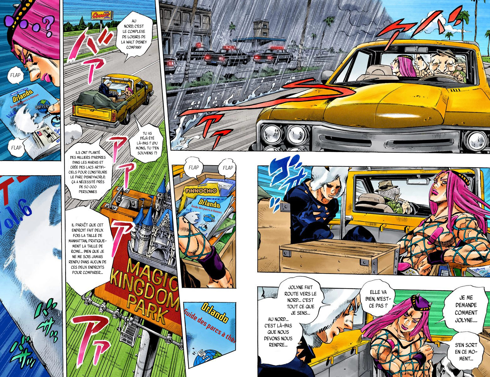 Read JoJo's Bizarre Adventure Part 6 Stone Ocean Official Colored FR Manga Online