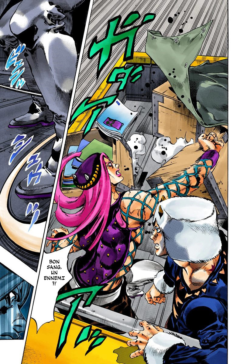 Read JoJo's Bizarre Adventure Part 6 Stone Ocean Official Colored FR Manga Online