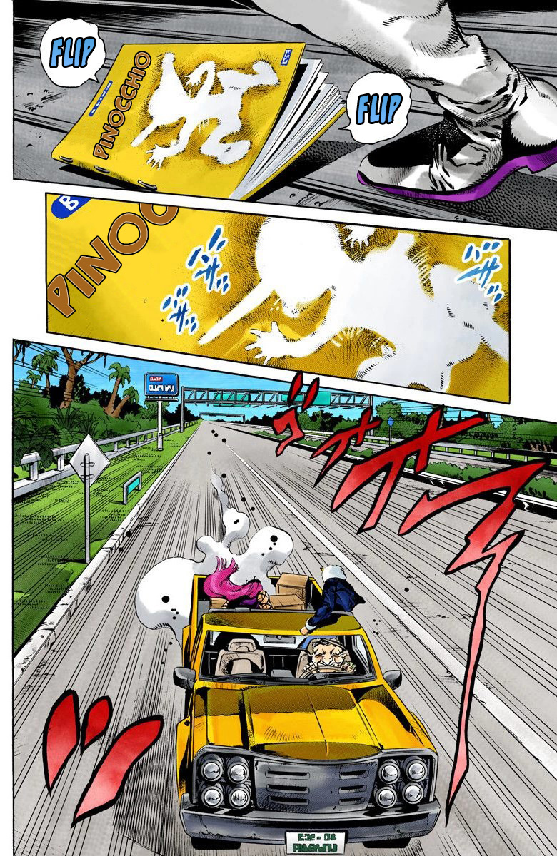 Read JoJo's Bizarre Adventure Part 6 Stone Ocean Official Colored FR Manga Online