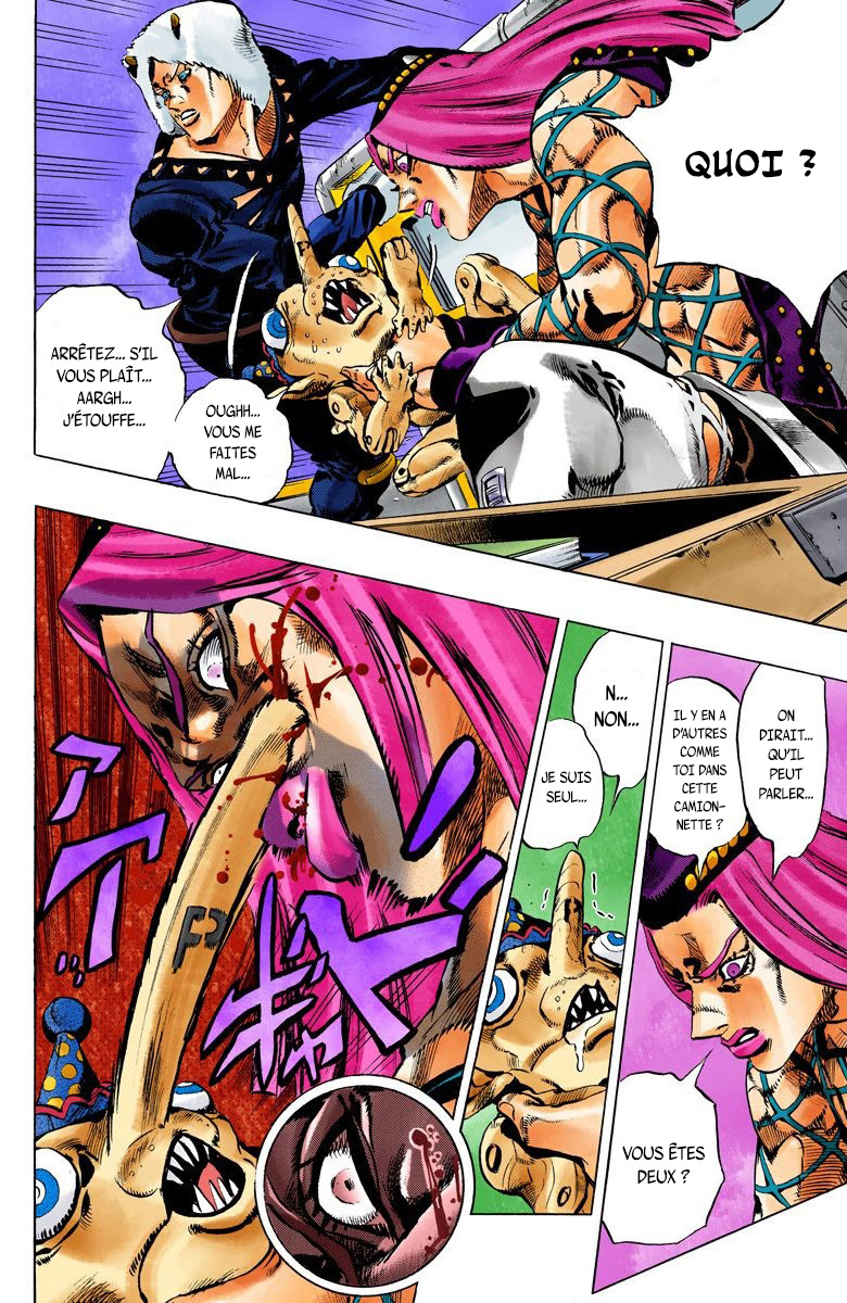 Read JoJo's Bizarre Adventure Part 6 Stone Ocean Official Colored FR Manga Online