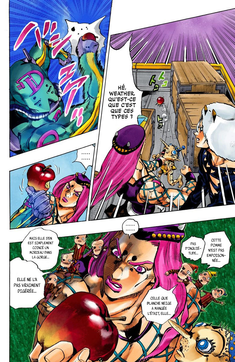 Read JoJo's Bizarre Adventure Part 6 Stone Ocean Official Colored FR Manga Online