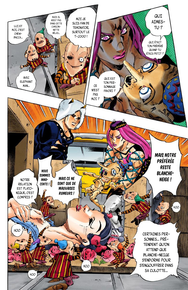 Read JoJo's Bizarre Adventure Part 6 Stone Ocean Official Colored FR Manga Online