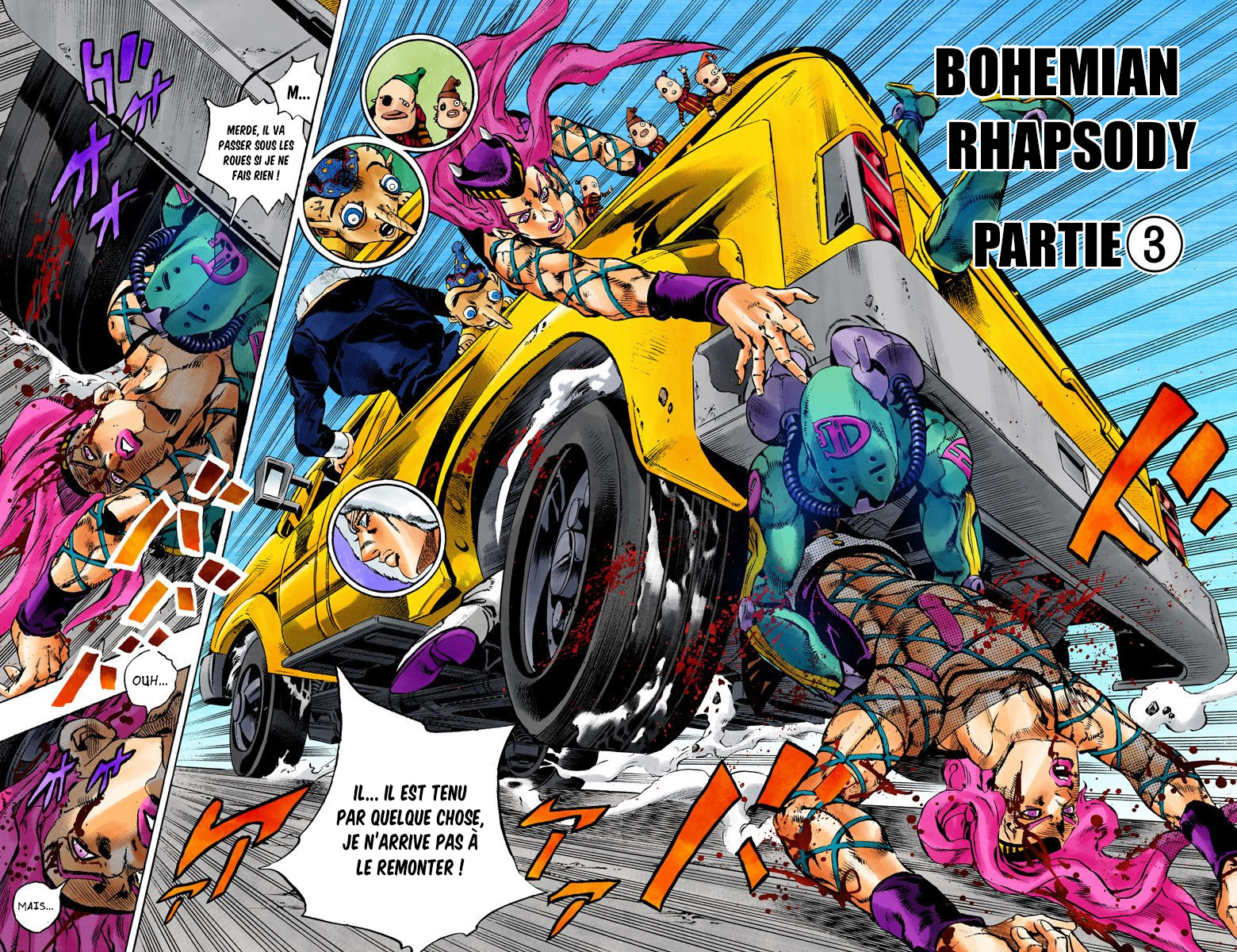 Read JoJo's Bizarre Adventure Part 6 Stone Ocean Official Colored FR Manga Online