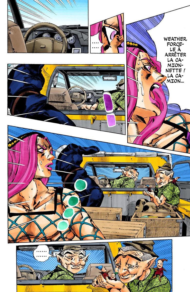 Read JoJo's Bizarre Adventure Part 6 Stone Ocean Official Colored FR Manga Online