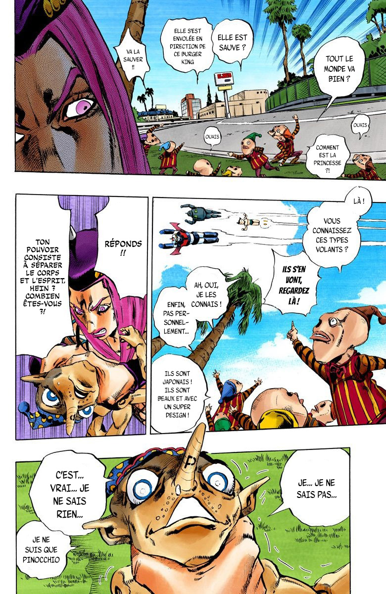 Read JoJo's Bizarre Adventure Part 6 Stone Ocean Official Colored FR Manga Online