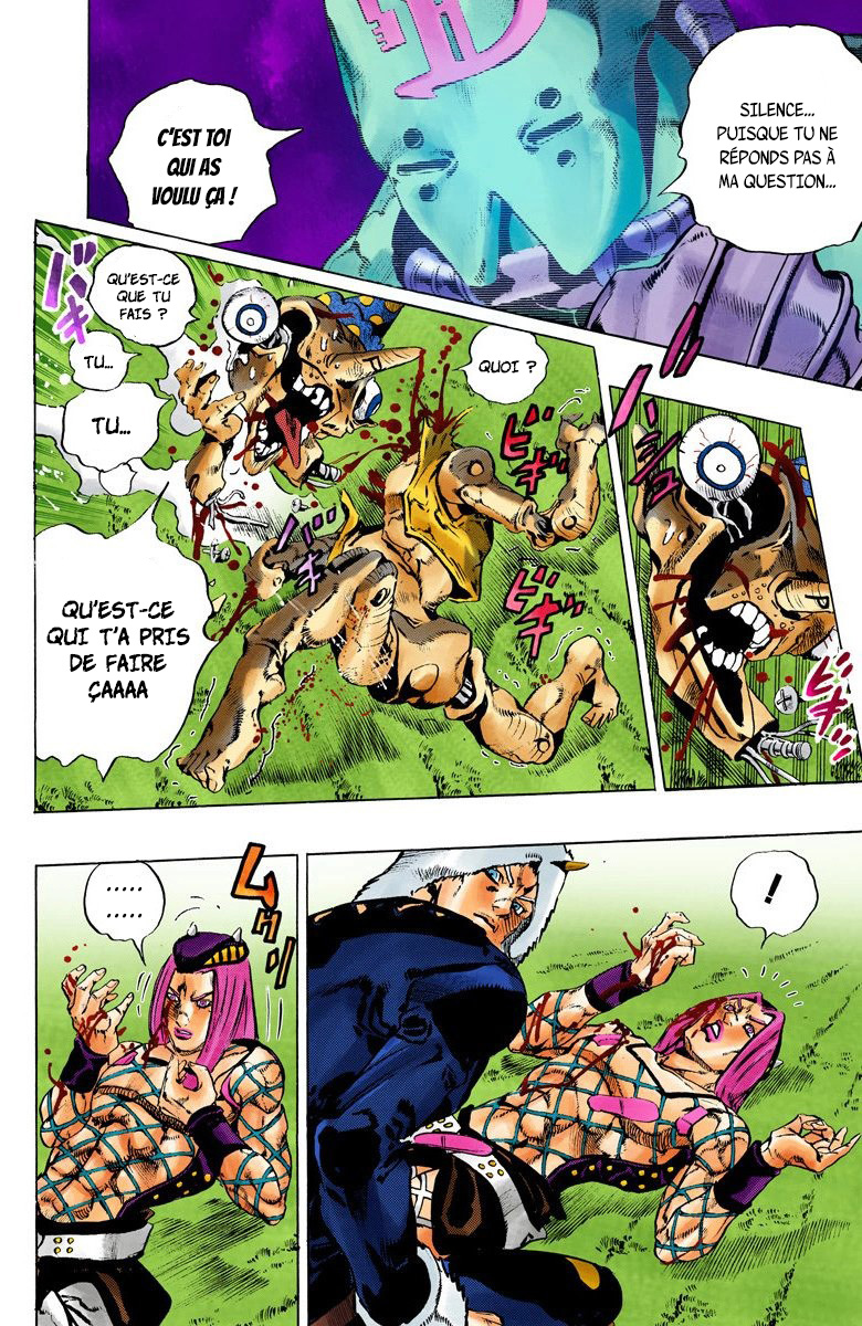 Read JoJo's Bizarre Adventure Part 6 Stone Ocean Official Colored FR Manga Online