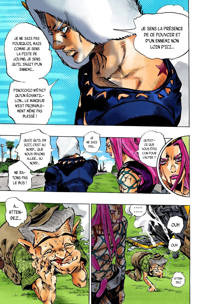 Read JoJo's Bizarre Adventure Part 6 Stone Ocean Official Colored FR Manga Online